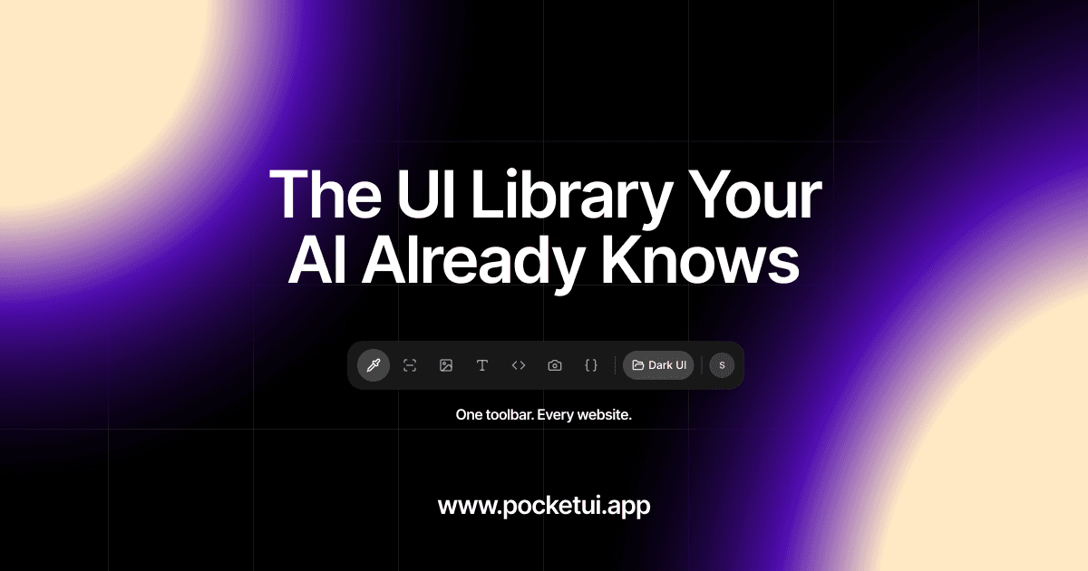 PocketUI social preview